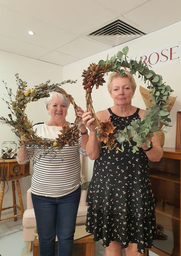 Everlasting Dry Floral Wreath Workshop