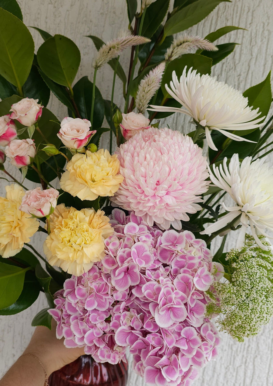Seasonal Mixed Fresh Florals - Wrapped - FLORIST CHOICE
