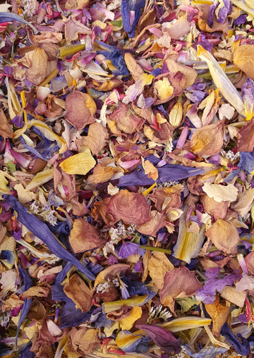 Dry Mixed Flower Confetti - Purple Meadow