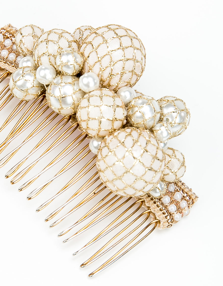 Champagne Hair Comb