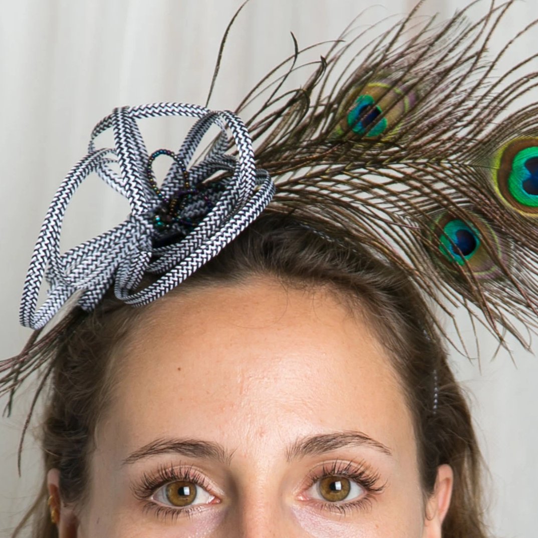 Beaded Fascinator (Half Day) Catered