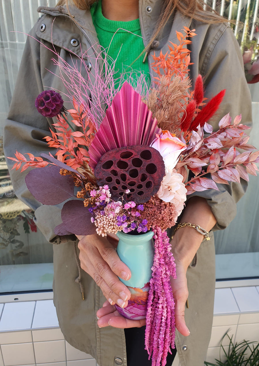 Everlasting Dry Flower Posy Workshop