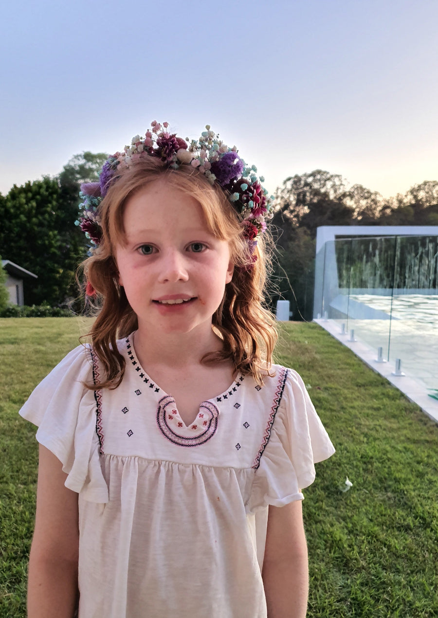 KIDS PARTY - Flower Crown Making (Recommended 9yrs+) - PRIVATE BOOKINGS ONLY