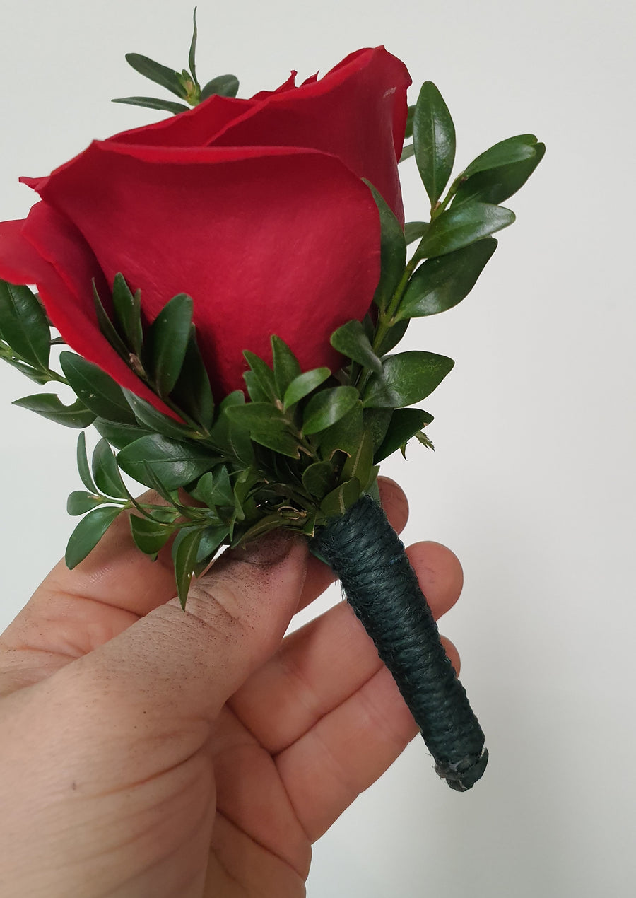 Handmade Floral Boutonnieres - Fresh Florals