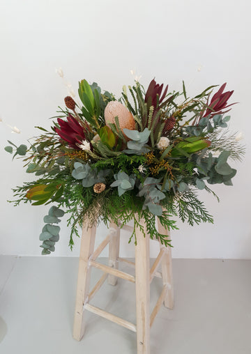 *Christmas Edition* Fresh Native Table Runner Workshop - Travel Only (PRIVATE GROUP BOOKINGS)