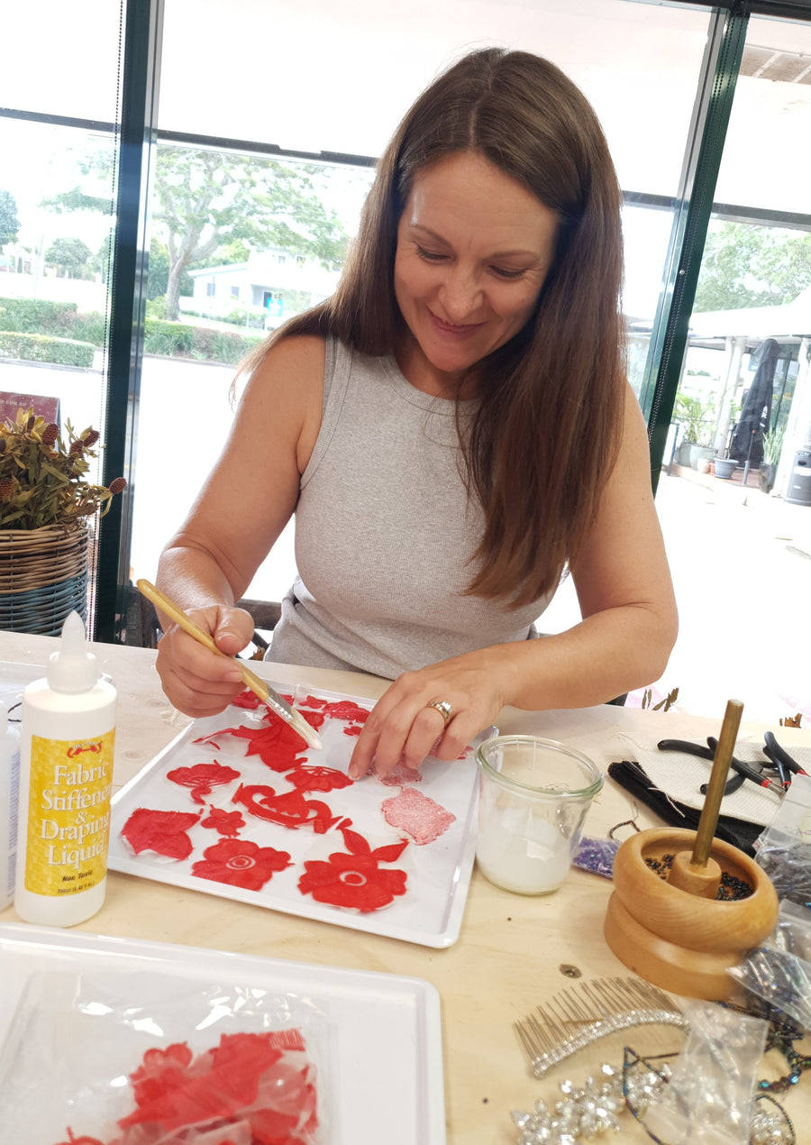 Beaded Fascinator Workshop (Half Day) - Lunch Included