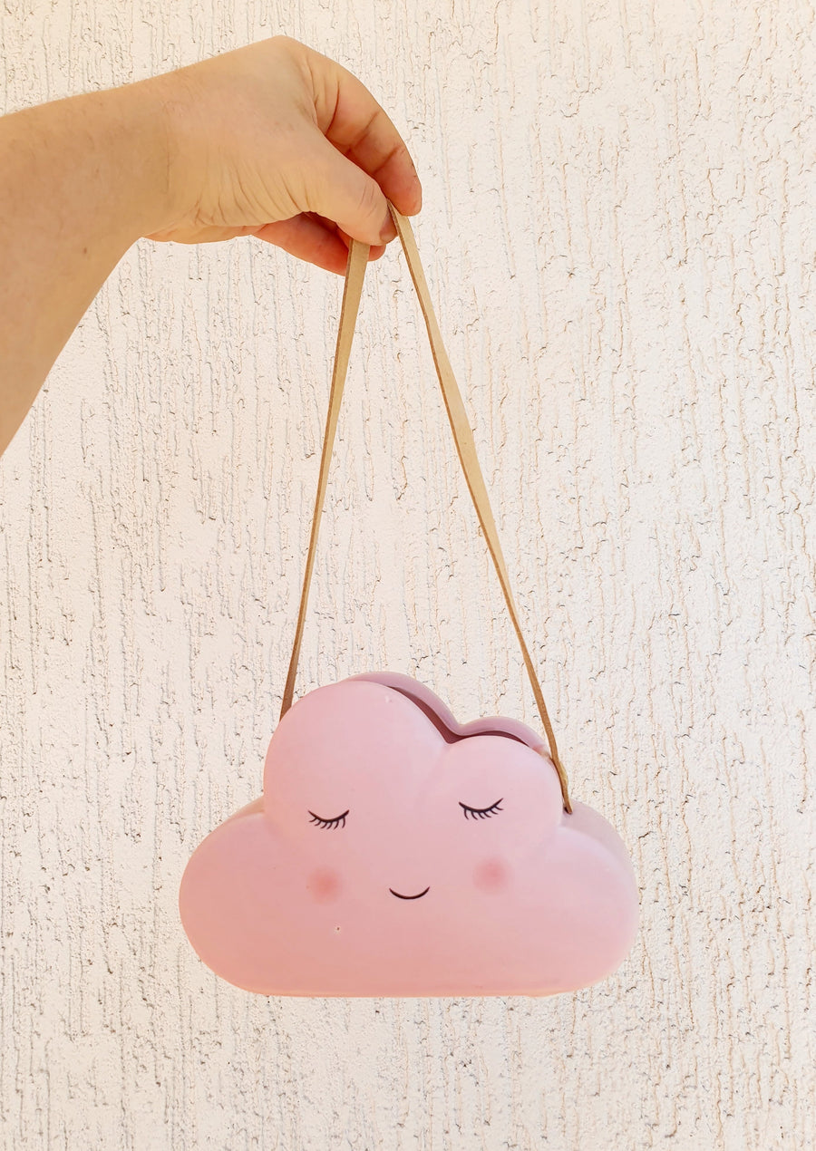 Hanging Cloud Planter - Pink