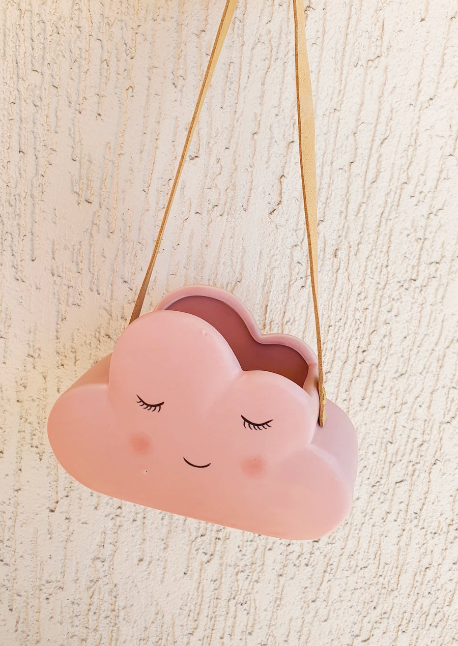 Hanging Cloud Planter - Pink