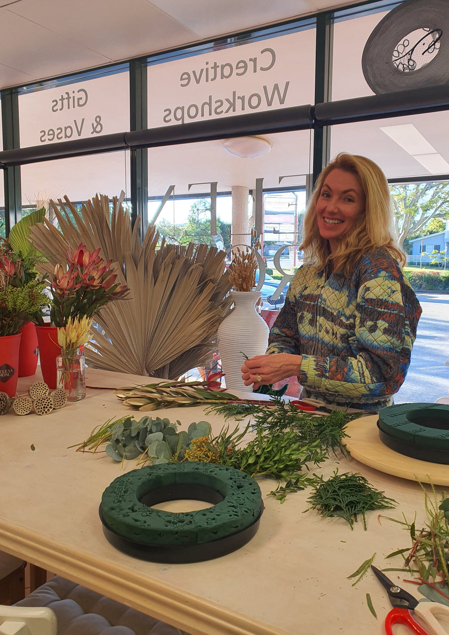 Fresh Native Wreath-making Workshop - All year round!