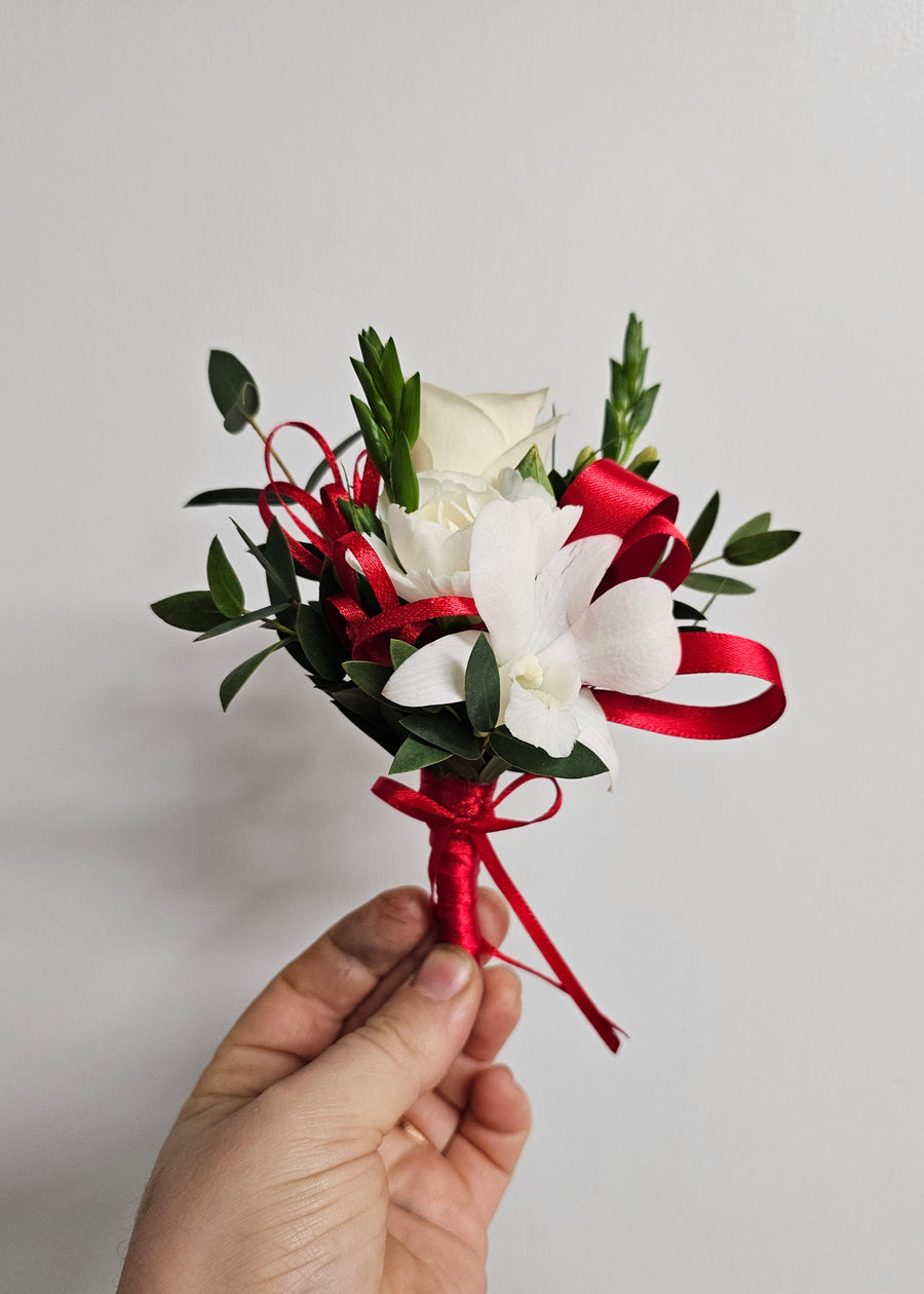 Handmade Floral Boutonnieres - Fresh Florals