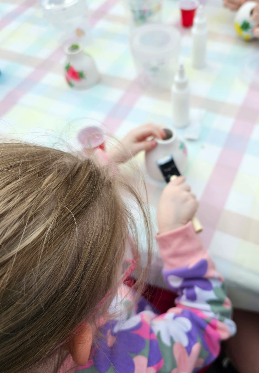 KIDS PARTY - Paper & Paste Party - The Art of Decoupage x 3 Vases (Recommended 7yrs+) - PRIVATE BOOKINGS ONLY