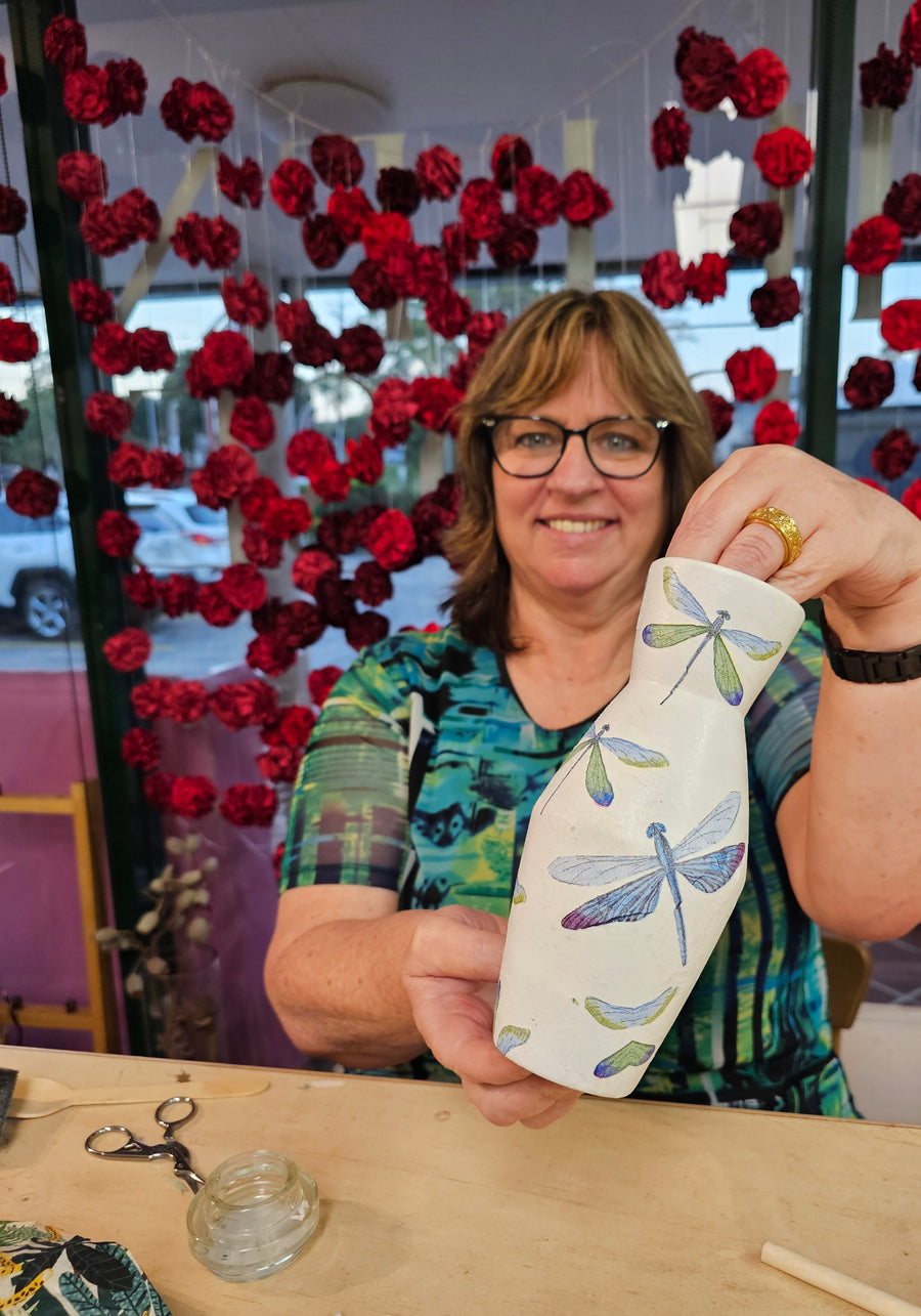 Paint and Sip - The art of Decoupage