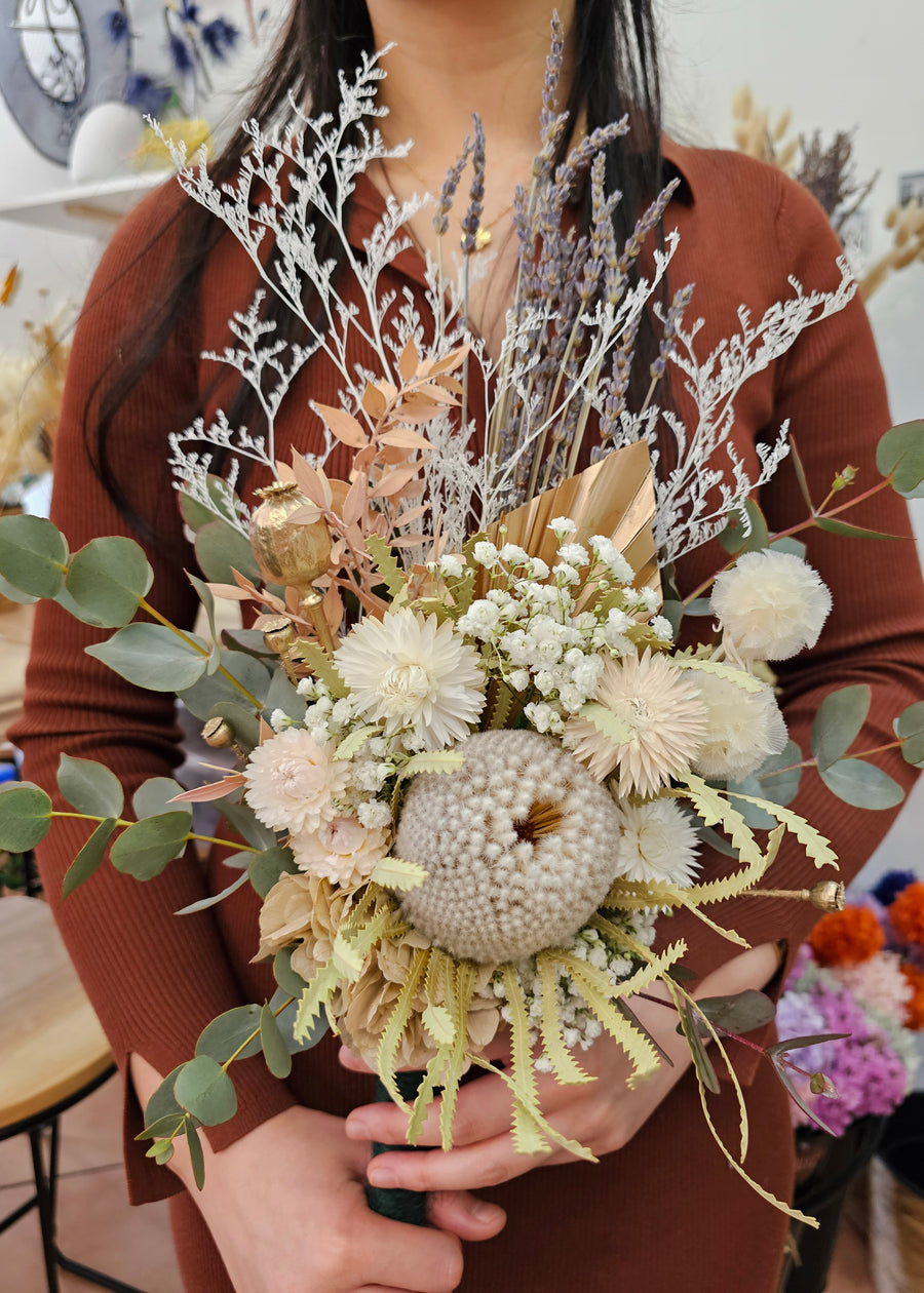 Everlasting Dry Flower Posy Workshop