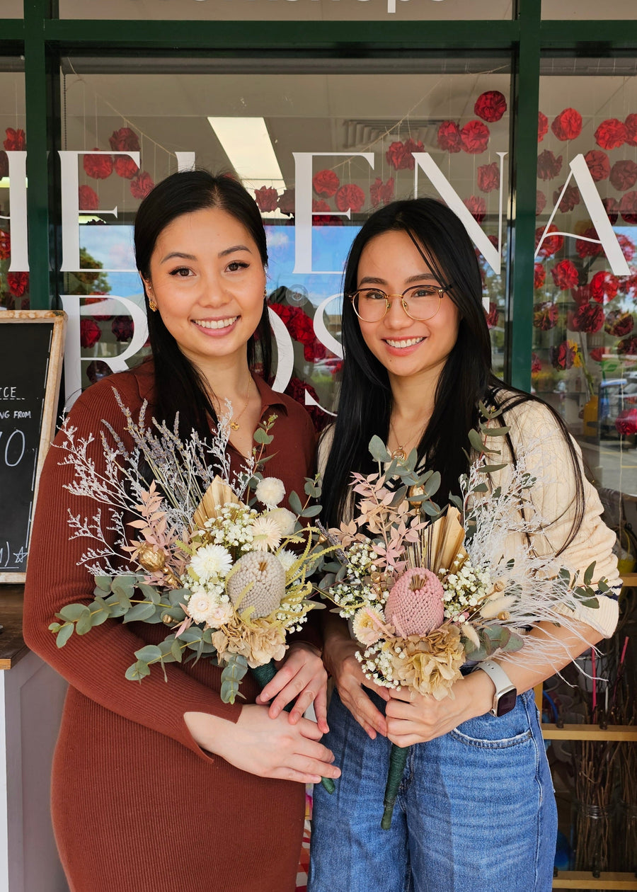 Everlasting Dry Flower Posy Workshop
