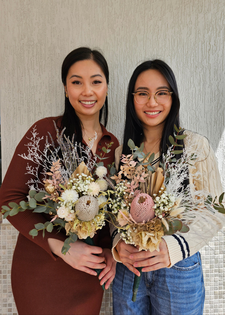 Everlasting Dry Flower Posy Workshop