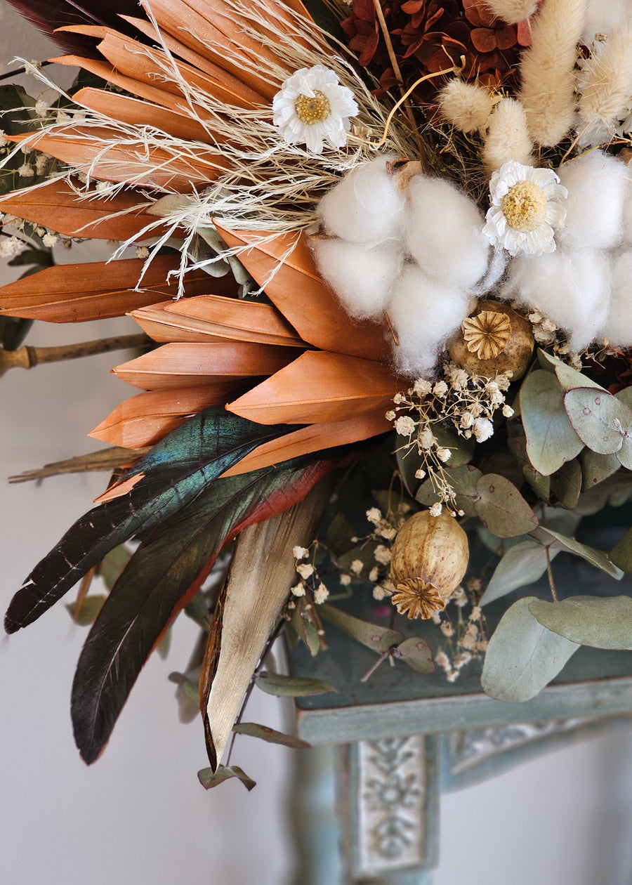 Boho Dried Floral Runner – A Timeless Statement Piece