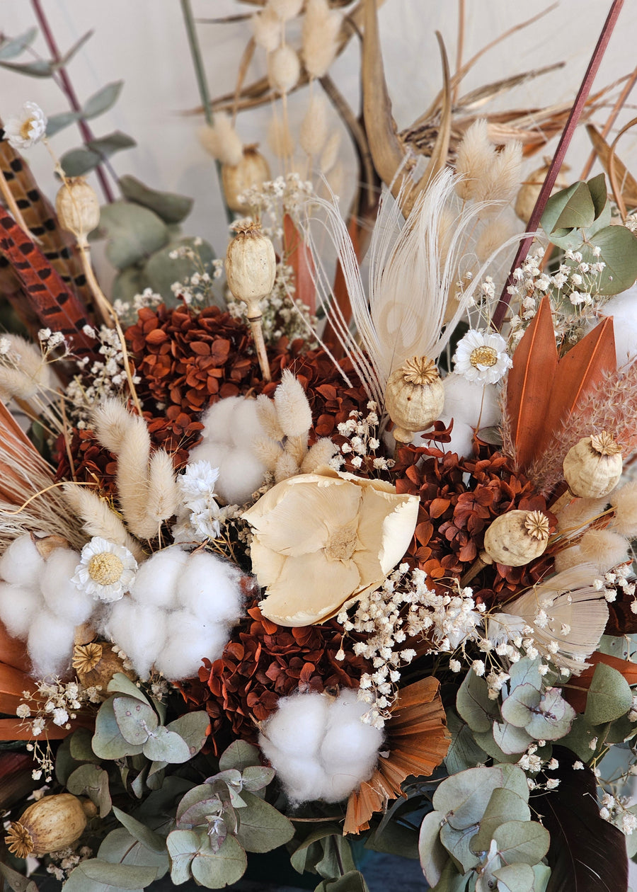 Boho Dried Floral Runner – A Timeless Statement Piece