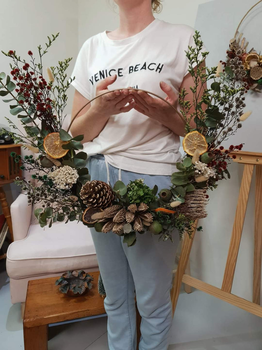 *Christmas Edition* Everlasting Floral Hoop Making Workshop