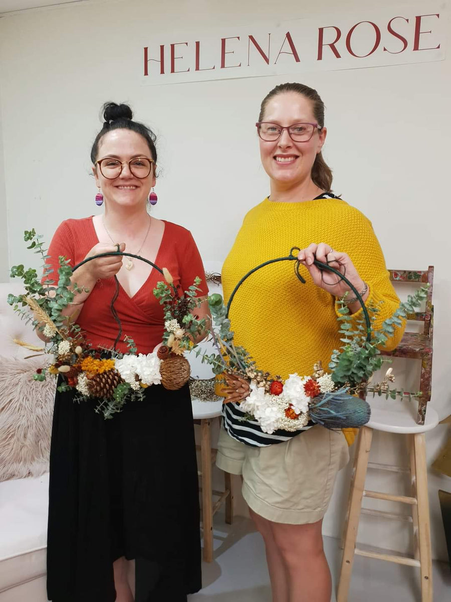 *Christmas Edition* Everlasting Floral Hoop Making Workshop