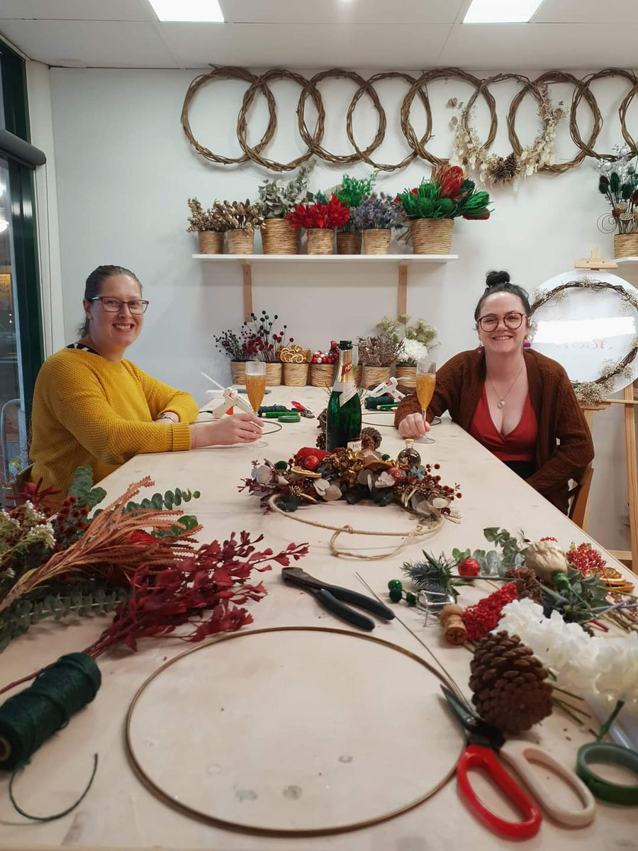 *Christmas Edition* Everlasting Floral Hoop Making Workshop