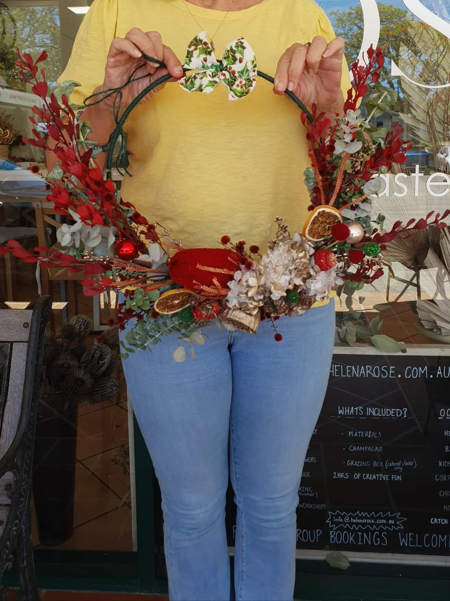 *Christmas Edition* Everlasting Floral Hoop Making Workshop