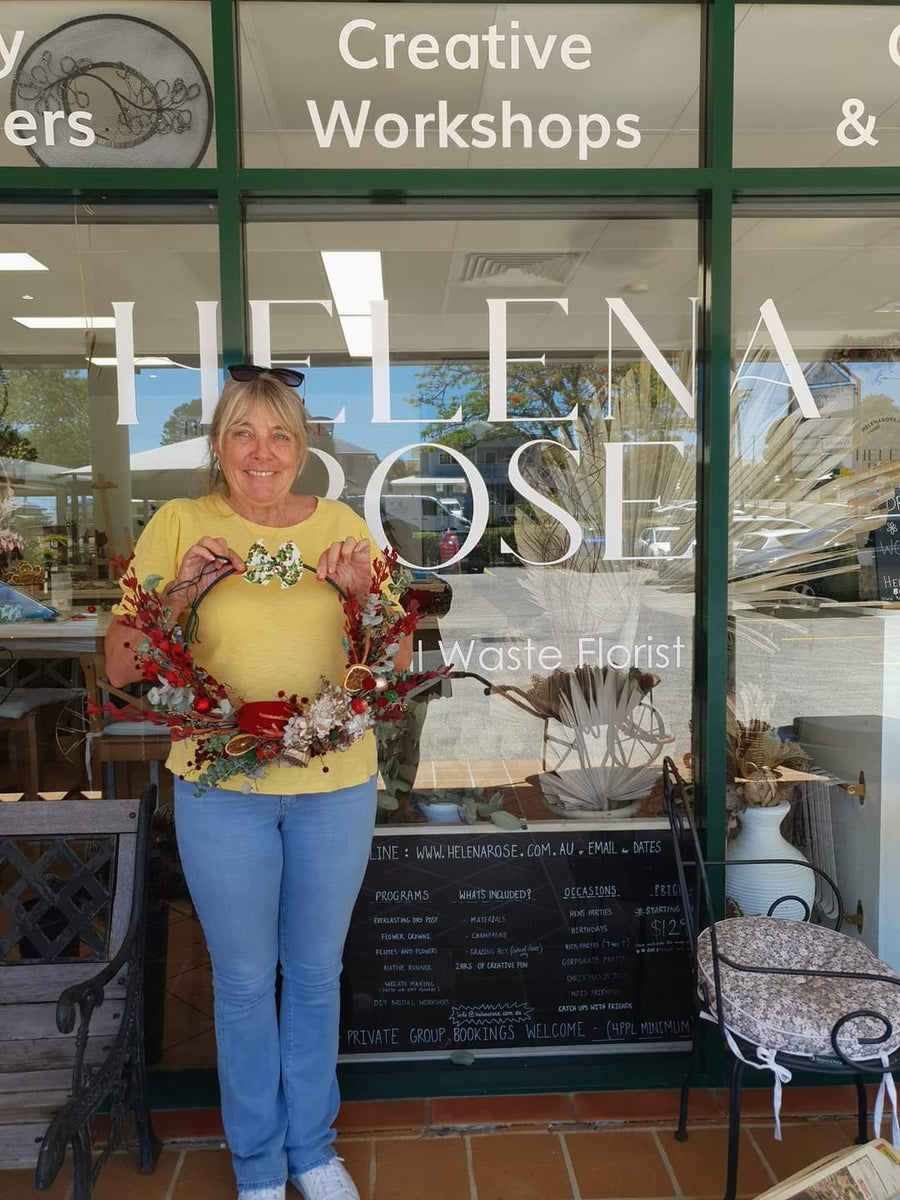*Christmas Edition* Everlasting Floral Hoop Making Workshop