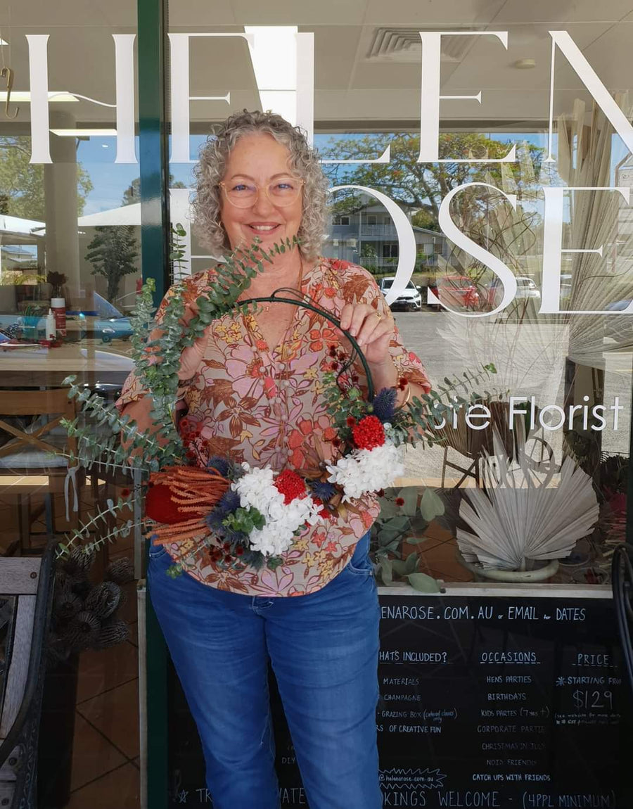 *Christmas Edition* Everlasting Floral Hoop Making Workshop