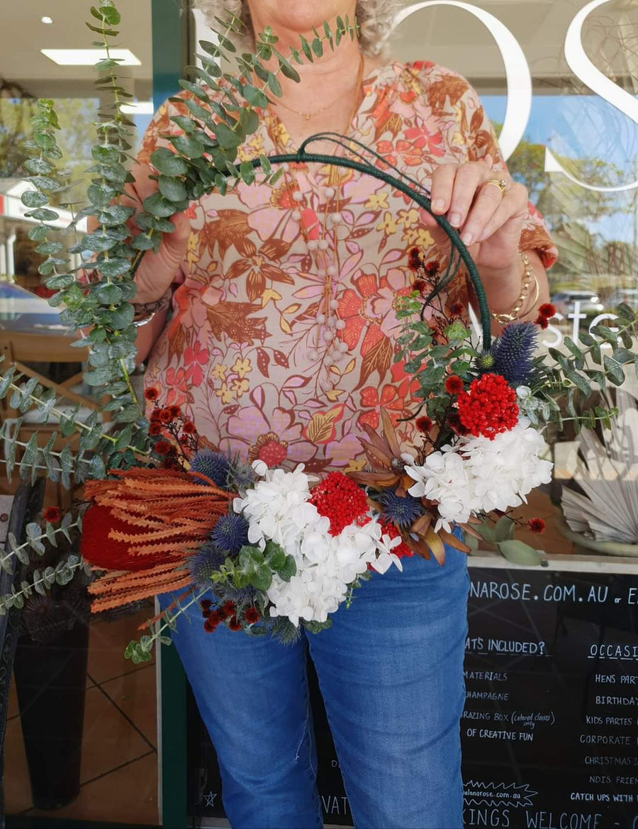 *Christmas Edition* Everlasting Floral Hoop Making Workshop