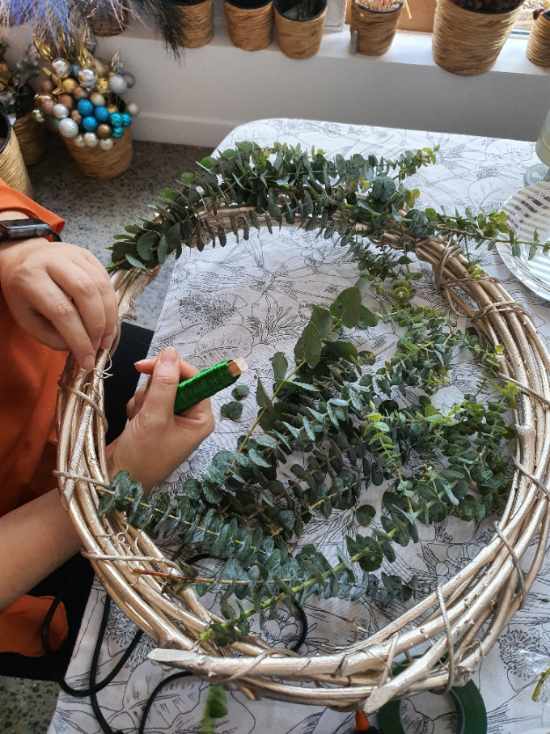 Everlasting Dry Floral Wreath Workshop