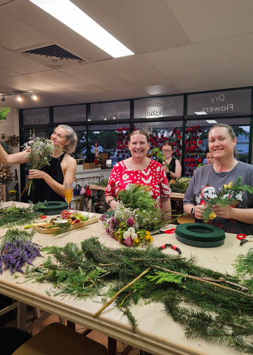 Christmas in July Wreath Making Workshop