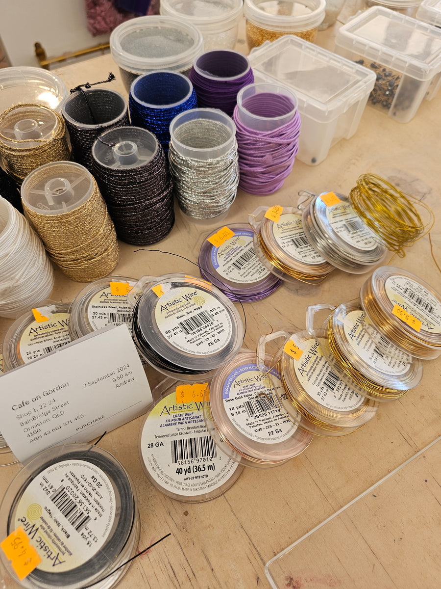 Beaded Fascinator Workshop (Half Day) - Lunch Included