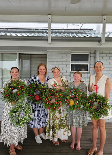 *Christmas Edition* Wreath Making Workshop - Travel Class - (PRIVATE GROUP BOOKINGS)