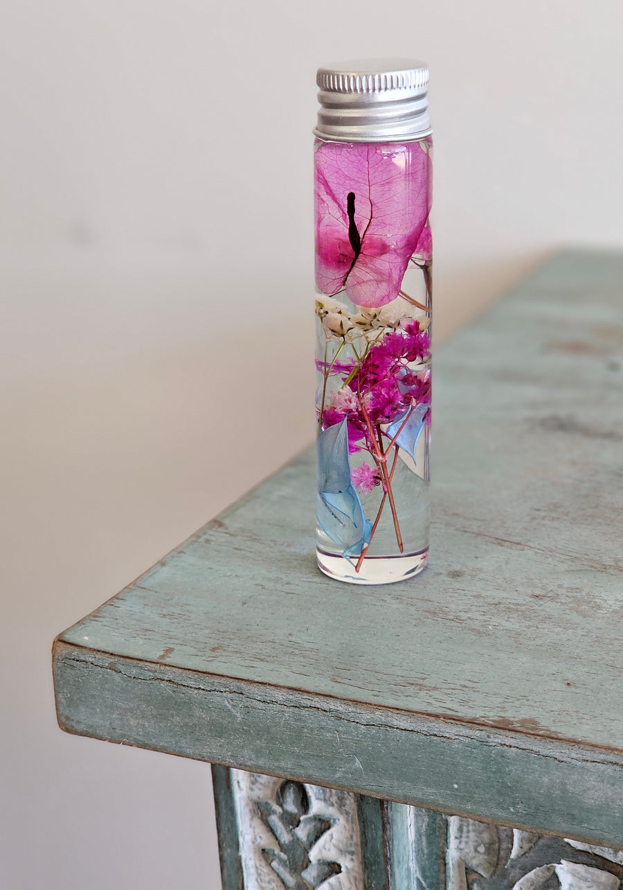 Florals in a Bottle - Floral Herbariums - MIXED FLORALS - Florist Choice - 95mm