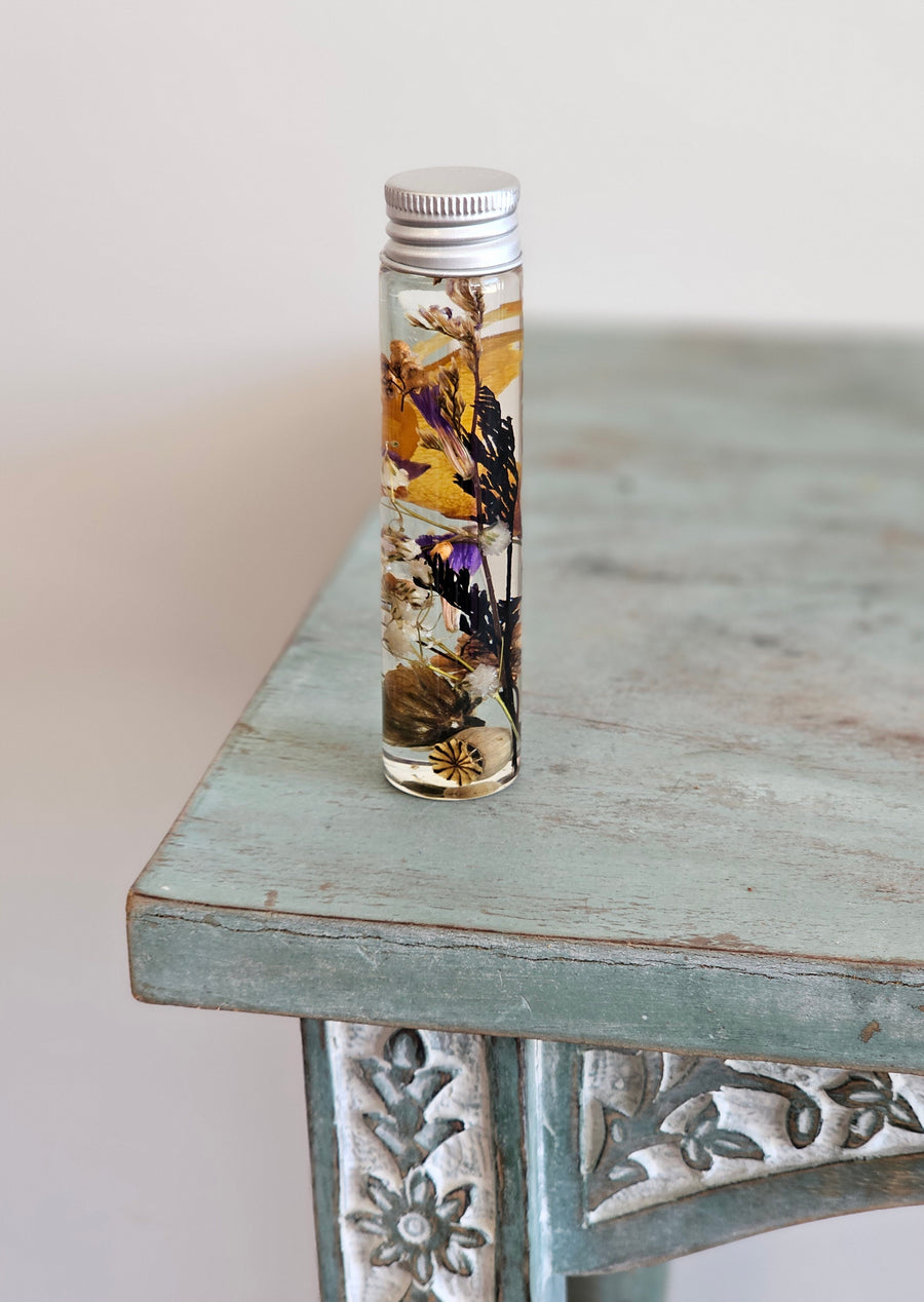 Florals in a Bottle - Floral Herbariums - MIXED FLORALS - Florist Choice - 95mm