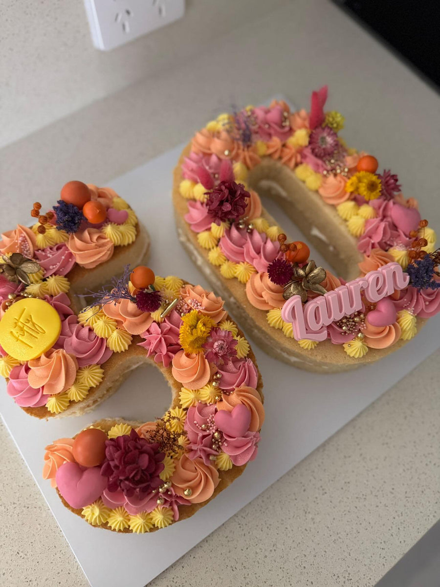 Everlasting Cake Florals - wired and taped - ready for use