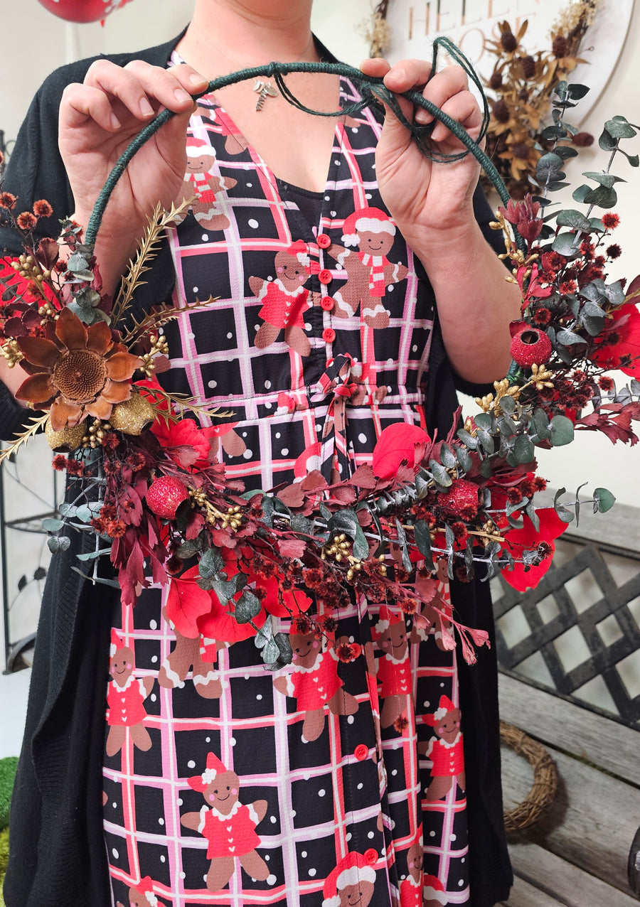 *Christmas Edition* Everlasting Floral Hoop Making Workshop