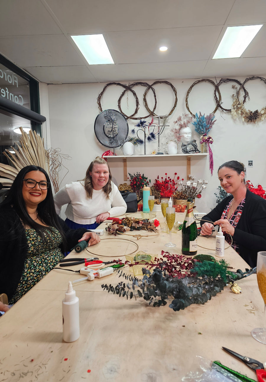 *Christmas Edition* Everlasting Floral Hoop Making Workshop