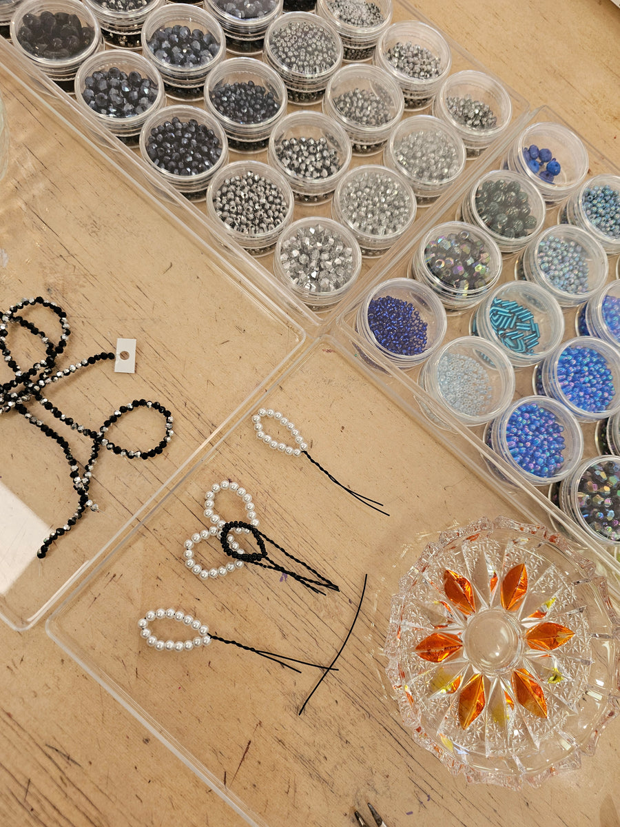 Beaded Fascinator Workshop (Half Day) - Lunch Included