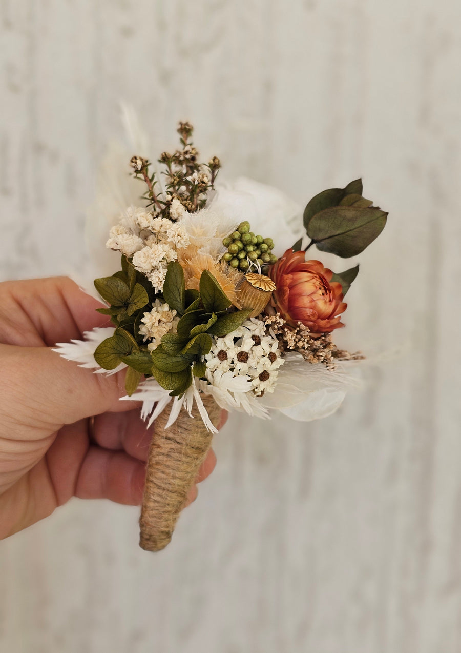 Dry Floral Boutonnieres