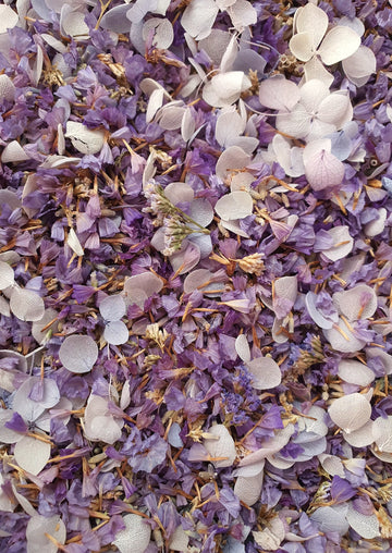 Mixed Flower Hydrangea Confetti - Lavender Haze