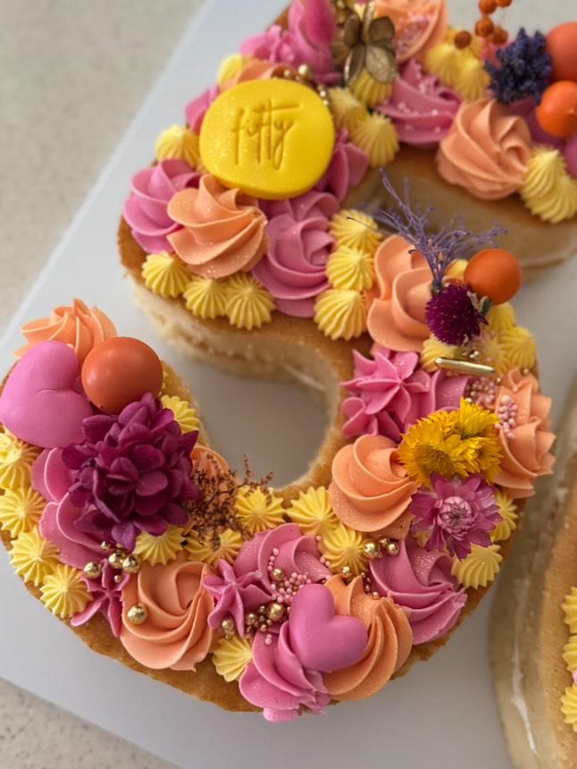 Everlasting Cake Florals - wired and taped - ready for use