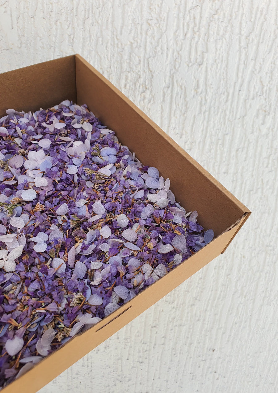 Mixed Flower Hydrangea Confetti - Lavender Haze
