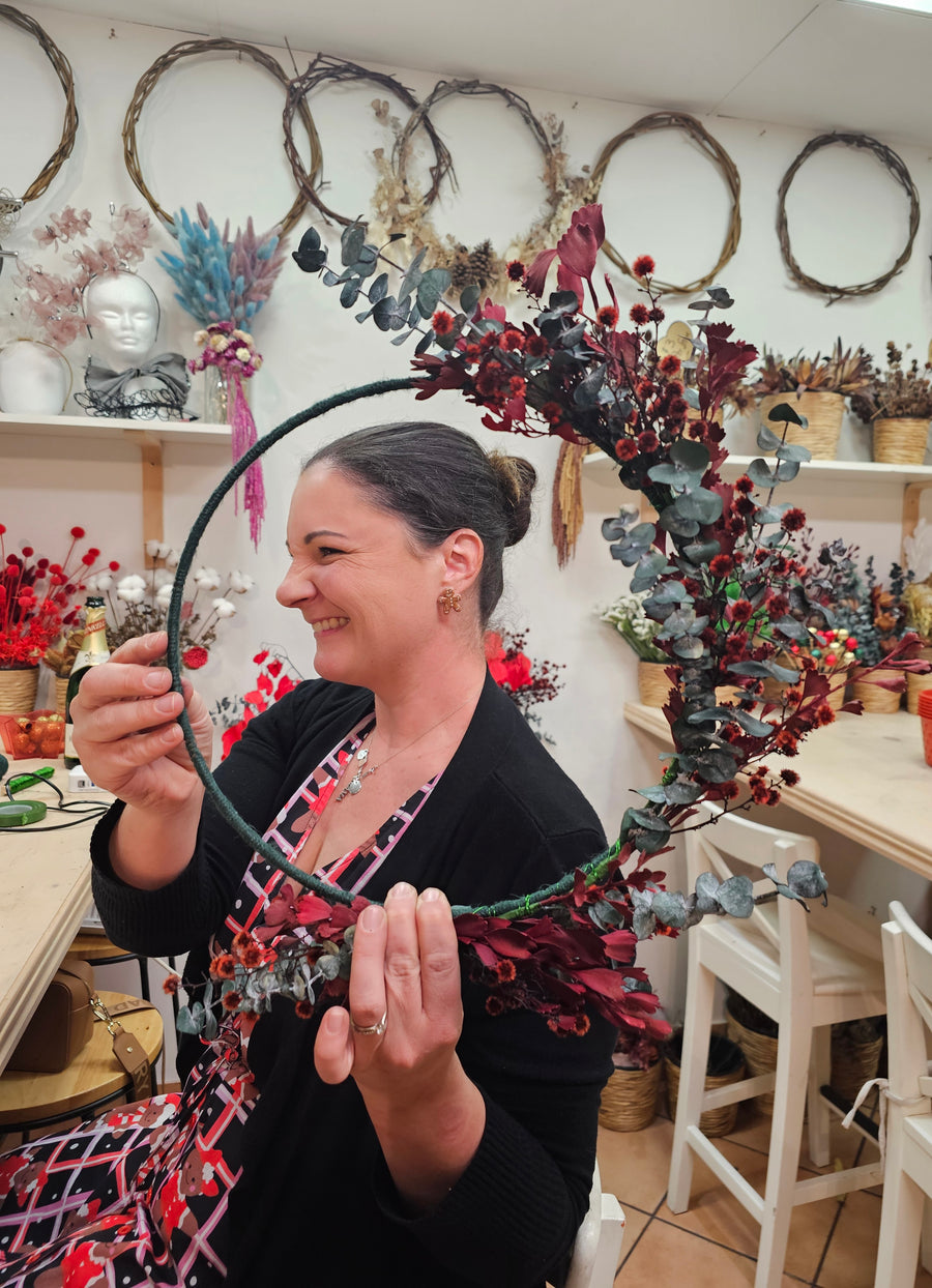 *Christmas Edition* Everlasting Floral Hoop Making Workshop