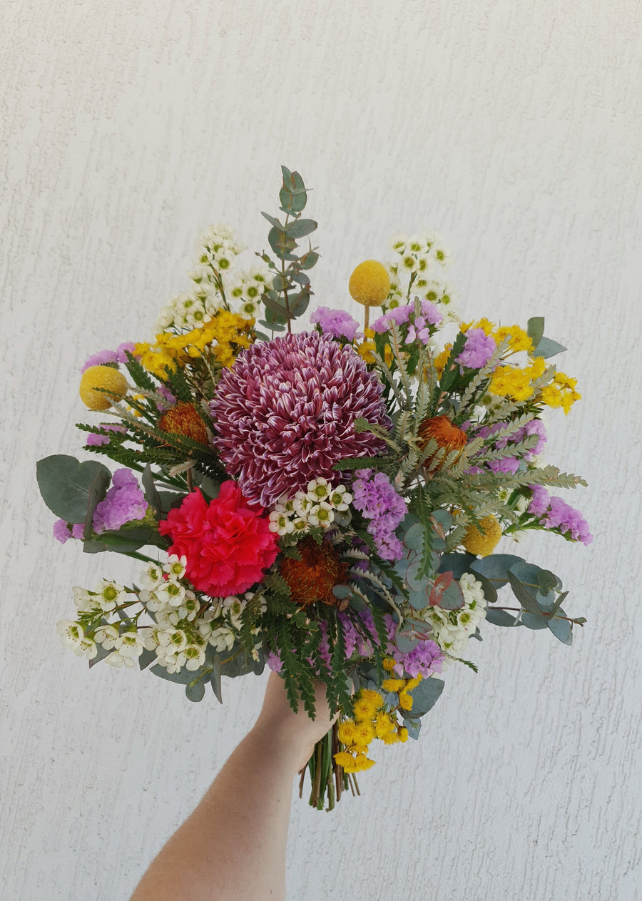 Valentine - Seasonal Mixed Fresh Florals - Wrapped