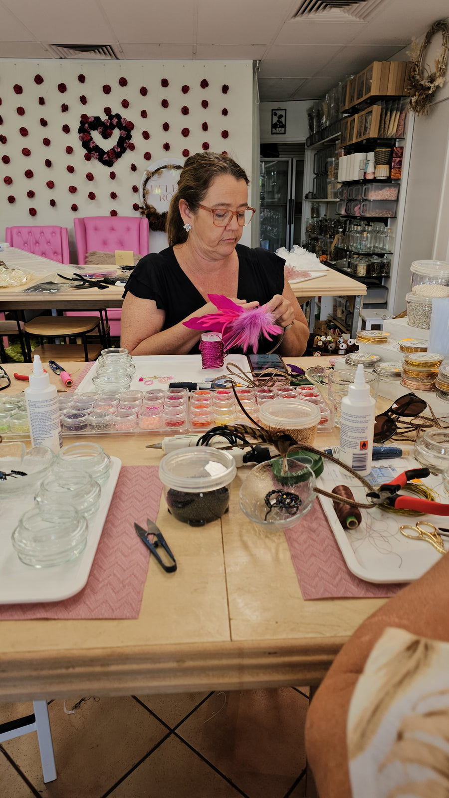 Beaded Fascinator Workshop (Half Day) - Lunch Included