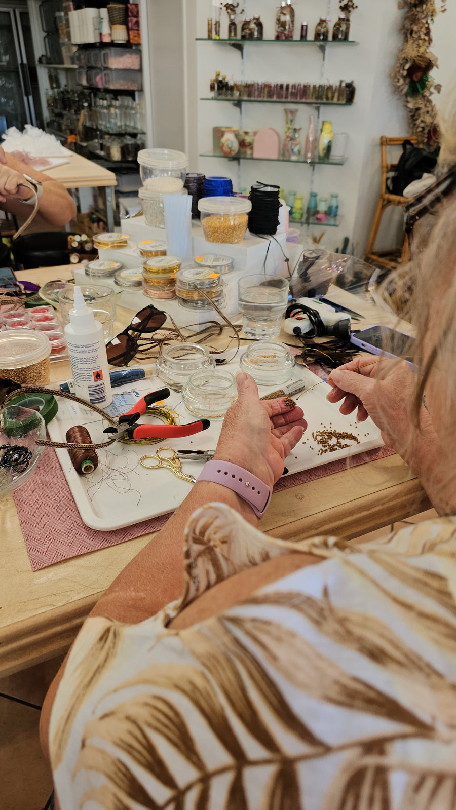 Beaded Fascinator Workshop (Half Day) - Lunch Included