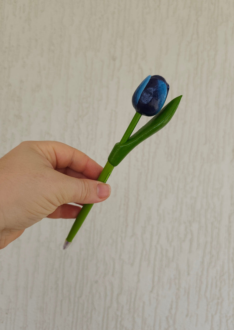 Wooden Tulip Pens - Single