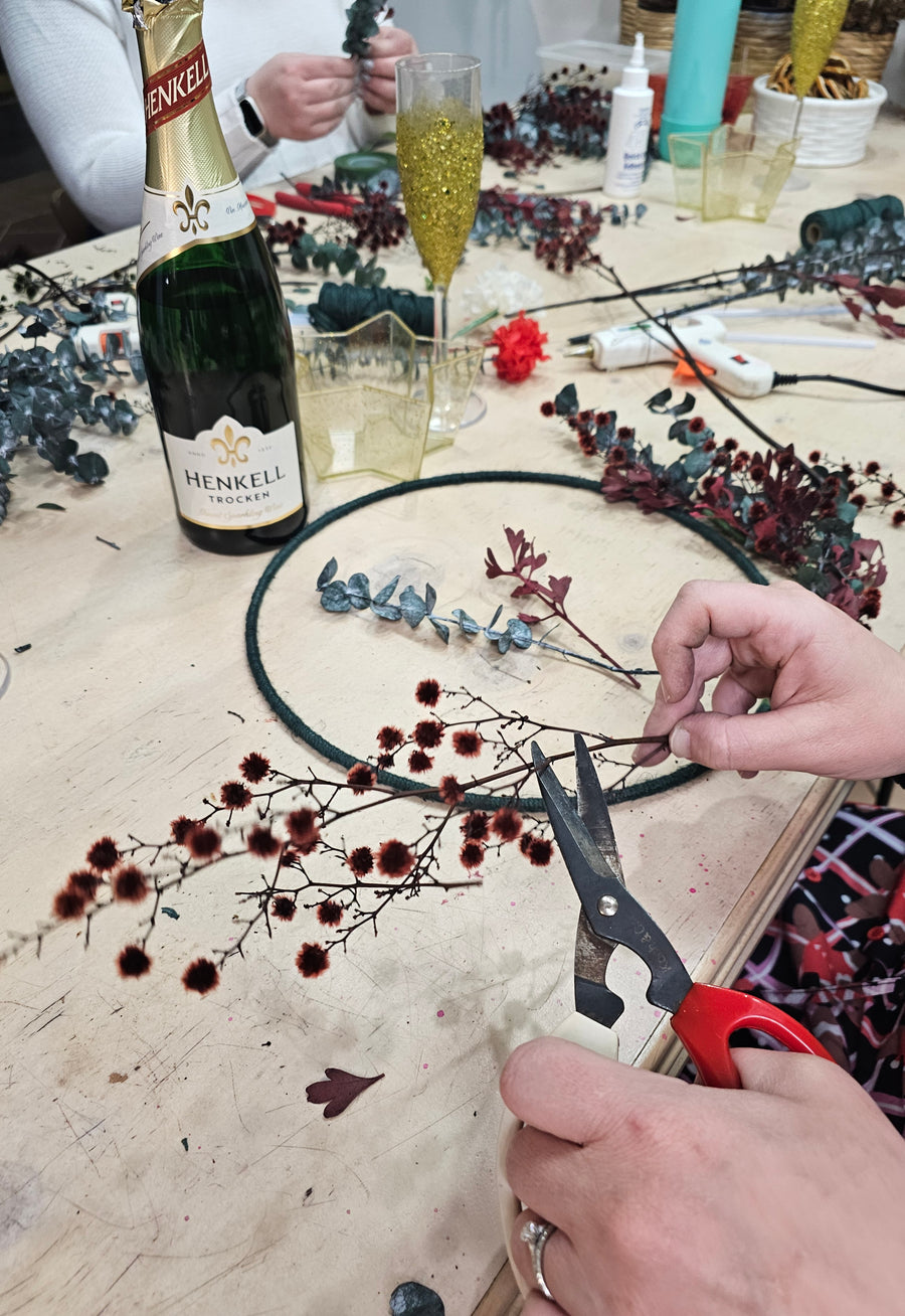 *Christmas Edition* Everlasting Floral Hoop Making Workshop