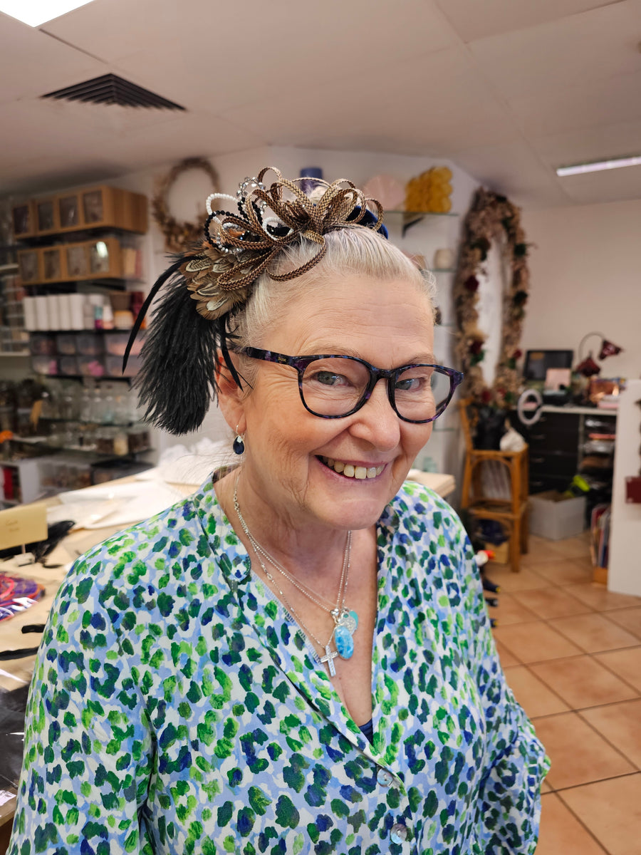 Beaded Fascinator Workshop (Half Day) - Lunch Included