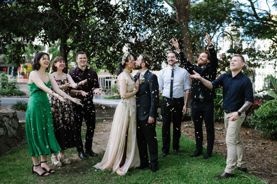 Flower Crown - Garden Wedding - Dry florals